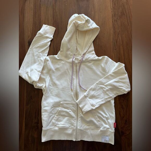 Nintendo Princess Peach Cream Zip-Up Hoodie - Picture 1 of 7